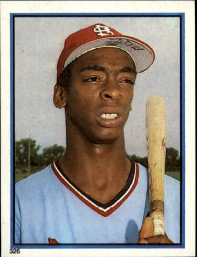 Willie Mcgee Rookie Baseball Card