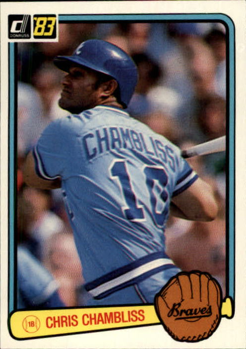 1983 Donruss #123 Chris Chambliss