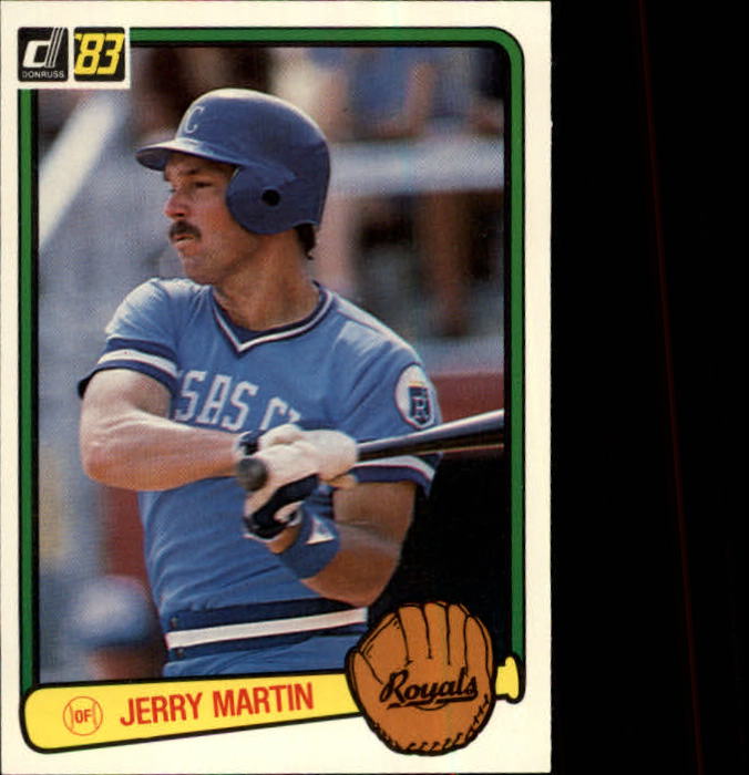 1983 Donruss #138 Jerry Martin