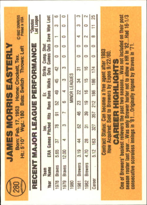 A6279- 1983 Donruss Baseball #s 250-498 +Rookies -You Pick- 15+ FREE US SHIP - Picture 58 of 452