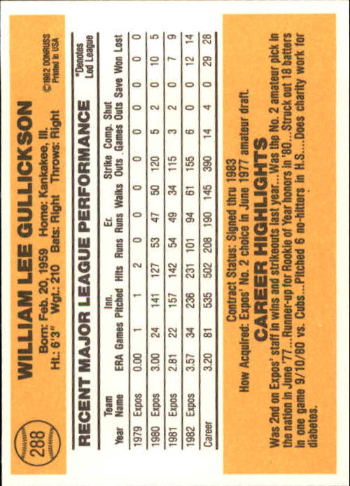 A6279- 1983 Donruss Baseball #s 250-498 +Rookies -You Pick- 15+ FREE US SHIP - Picture 74 of 452