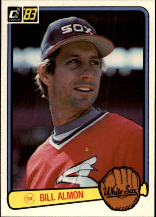 1983 Donruss #356 Bill Almon UER/Expos/Mets in 1980,/not Padres/Mets