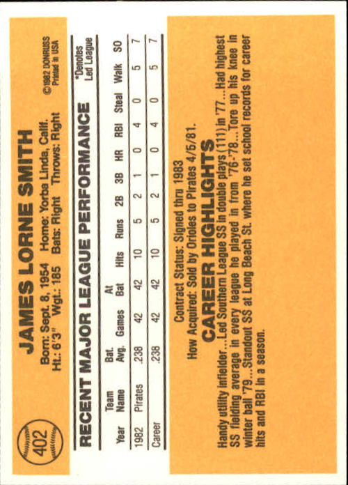 A6279- 1983 Donruss Baseball #s 250-498 +Rookies -You Pick- 15+ FREE US SHIP - Picture 284 of 452