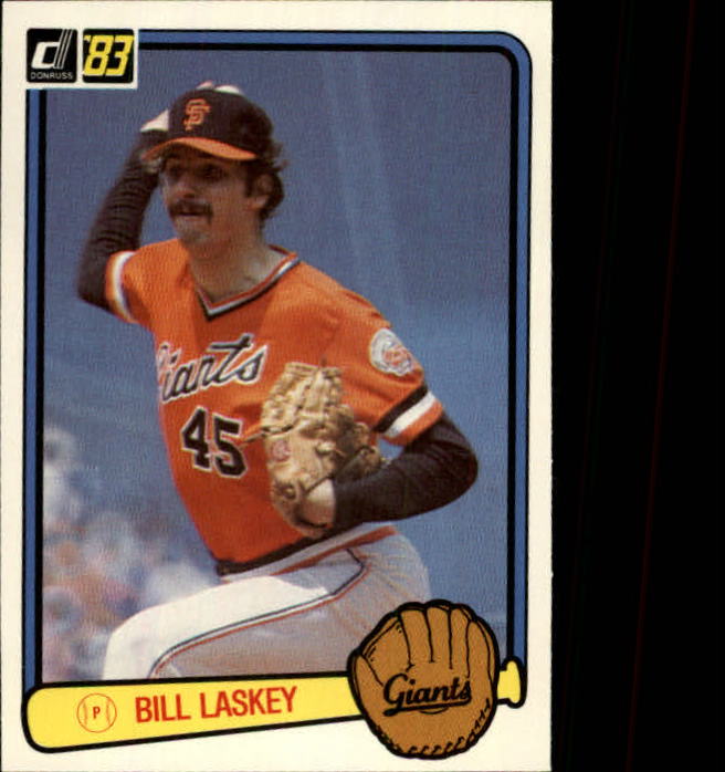 1983 Donruss #424 Bill Laskey