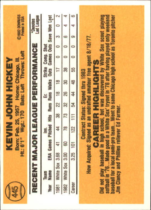 A6279- 1983 Donruss Baseball #s 250-498 +Rookies -You Pick- 15+ FREE US SHIP - Picture 360 of 452