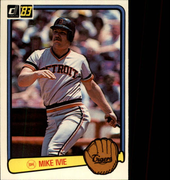 1983 Donruss #485 Mike Ivie