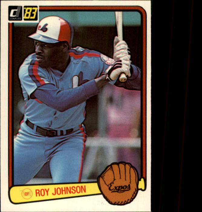 1983 Donruss #492 Roy Johnson