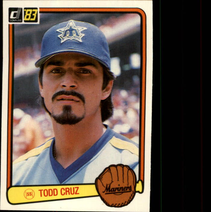 1983 Donruss #505 Todd Cruz