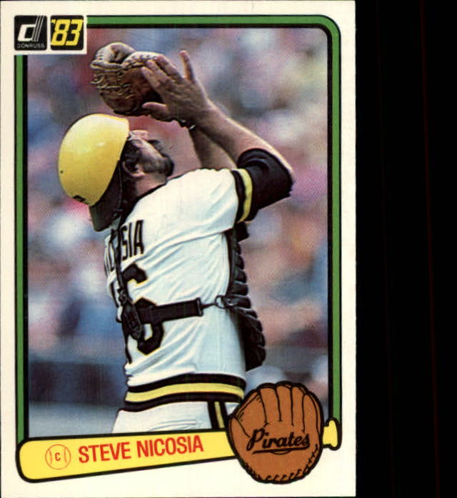 1983 Donruss #528 Steve Nicosia