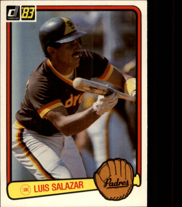 1983 Donruss #548 Luis Salazar