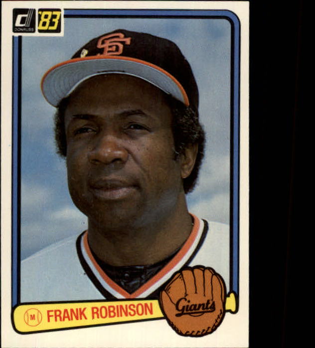 1983 Donruss #564 Frank Robinson MG