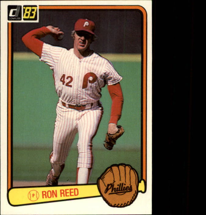 1983 Donruss #567 Ron Reed