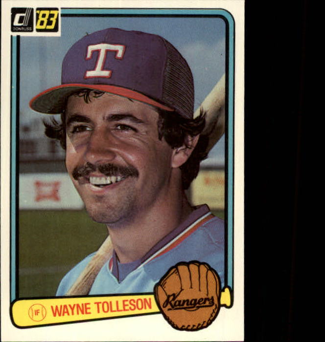 1983 Donruss #573 Wayne Tolleson