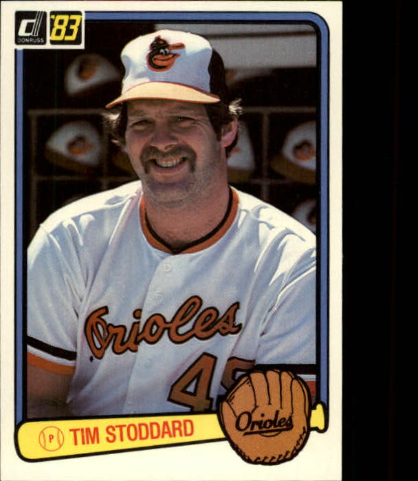 1983 Donruss #581 Tim Stoddard