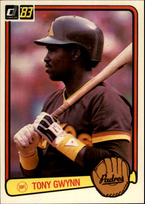  Baseball MLB 1984 Fleer #301 Tony Gwynn VG Padres
