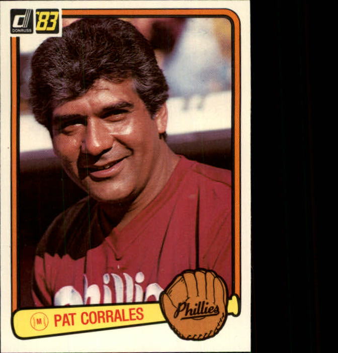 1983 Donruss #626 Pat Corrales MG