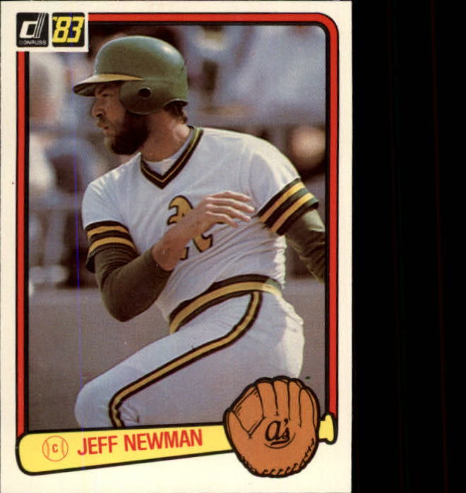 1983 Donruss #635 Jeff Newman