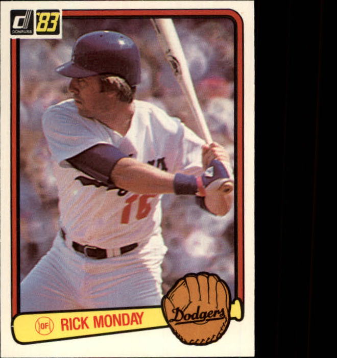 1983 Donruss #643 Rick Monday
