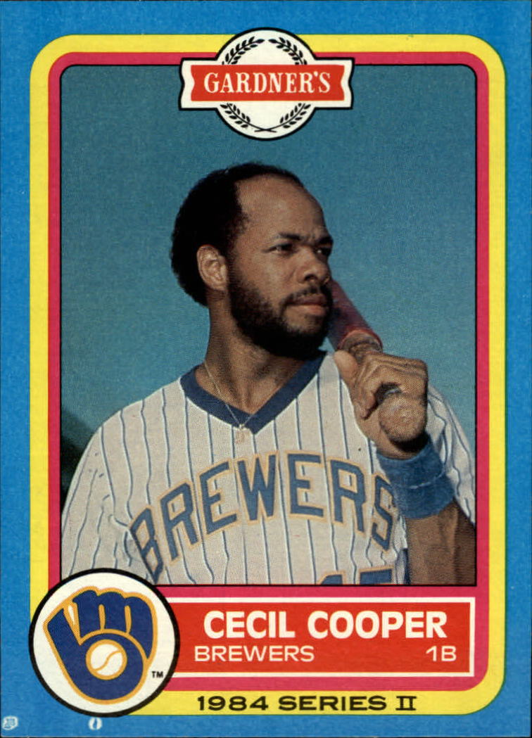 B1866 - 1984 Brewers Gardner's Baseballkarten 1-22 -Sie wählen aus - 15+ KOSTENLOSER US-VERSAND - Bild 6 von 23