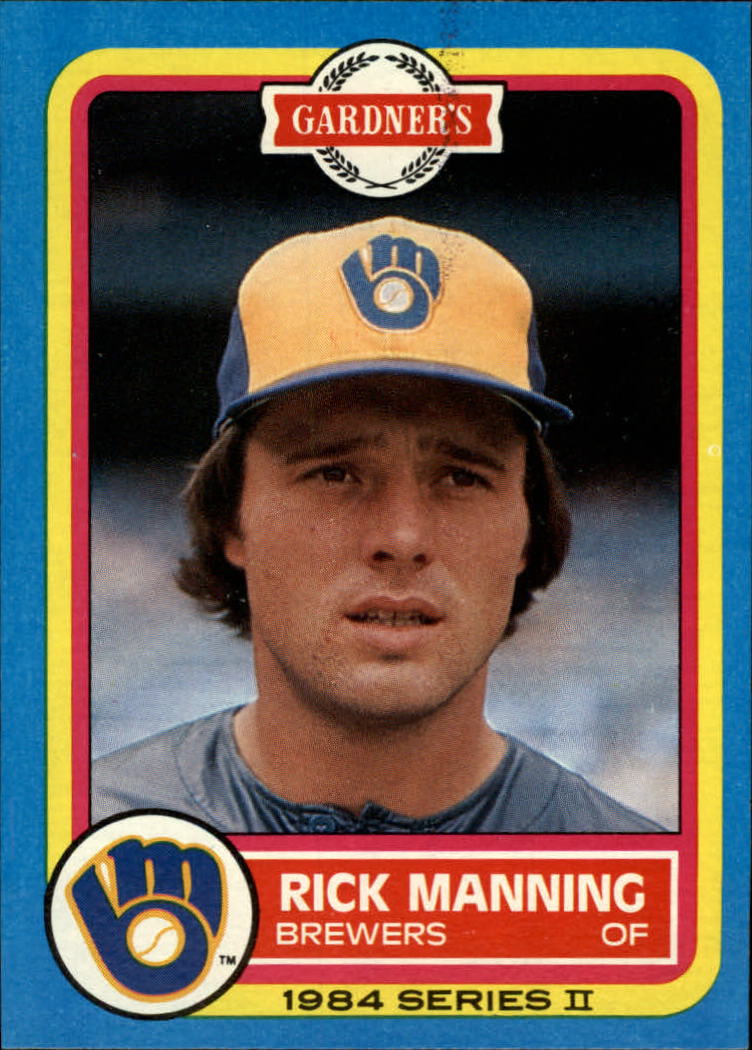 1984 Brewers Gardner's #11 Rick Manning