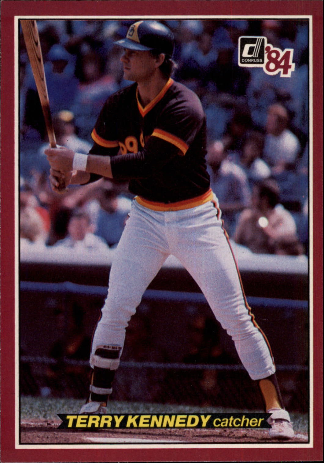 1984 Donruss Action All-Stars #8 Terry Kennedy