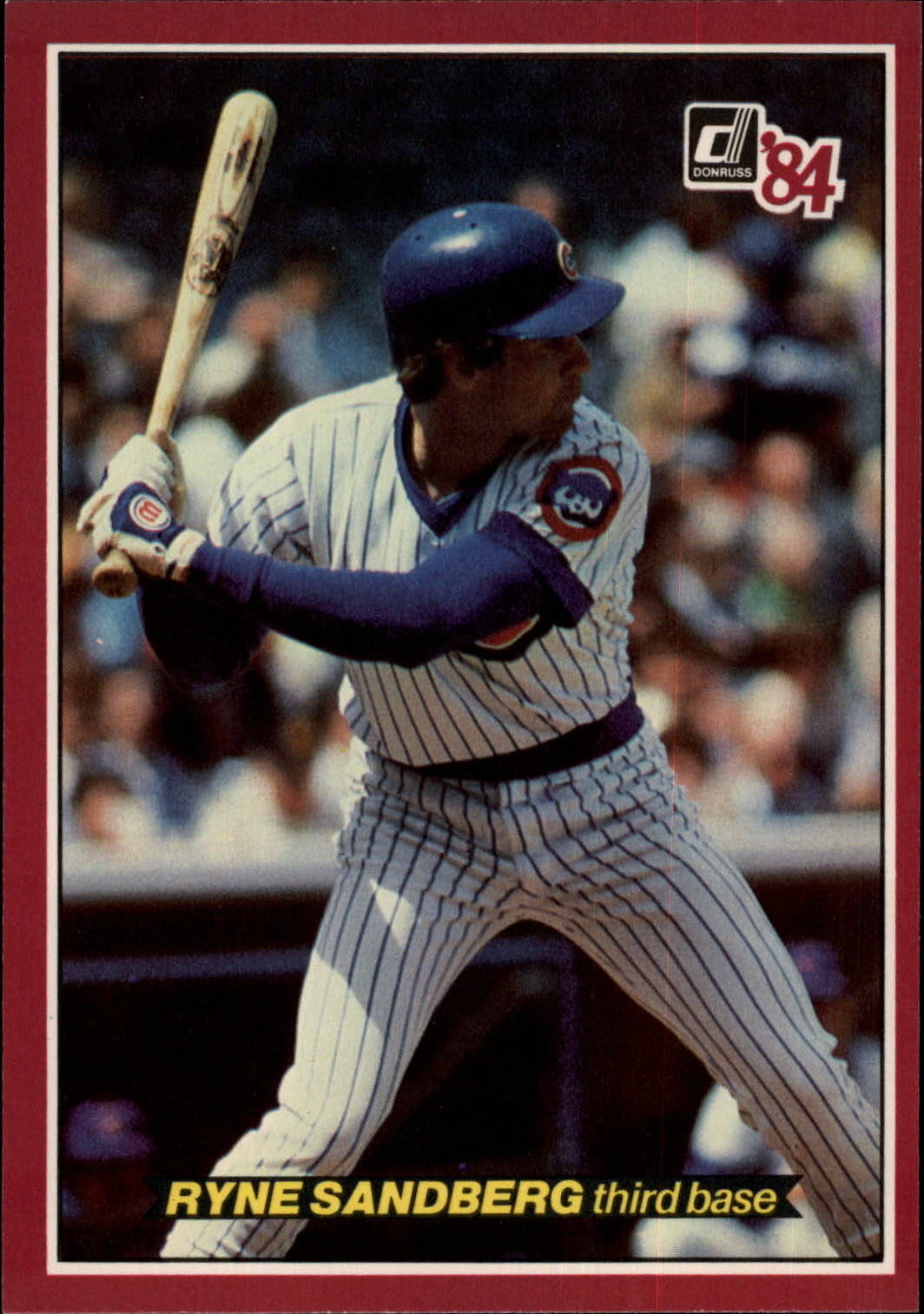 Ryne Sandberg 1984 Donruss #311 Chicago Cubs