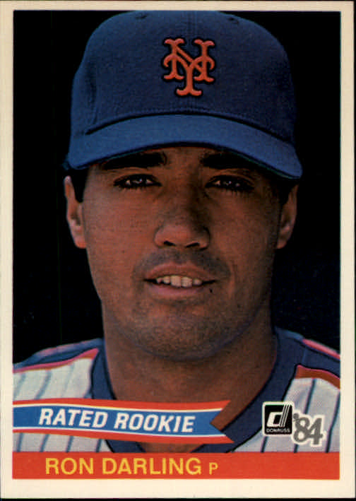 1984 Donruss #30A Ron Darling RC/ERR No number on back