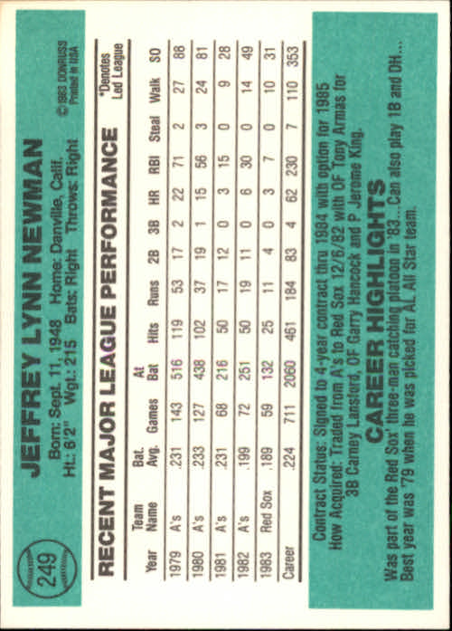 A0070- 1984 Donruss BB 223-472 APPROXIMATE GRADE -You Pick- 15+ FREE US SHIP