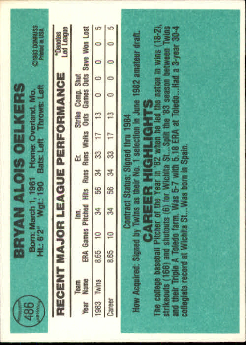 A0070- 1984 Donruss BB 473-660 APPROXIMATE GRADE -You Pick- 15+ FREE US SHIP - Picture 29 of 373