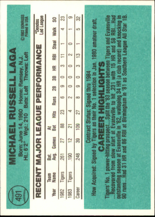 A0070- 1984 Donruss BB 473-660 APPROXIMATE GRADE -You Pick- 15+ FREE US SHIP - Picture 39 of 373