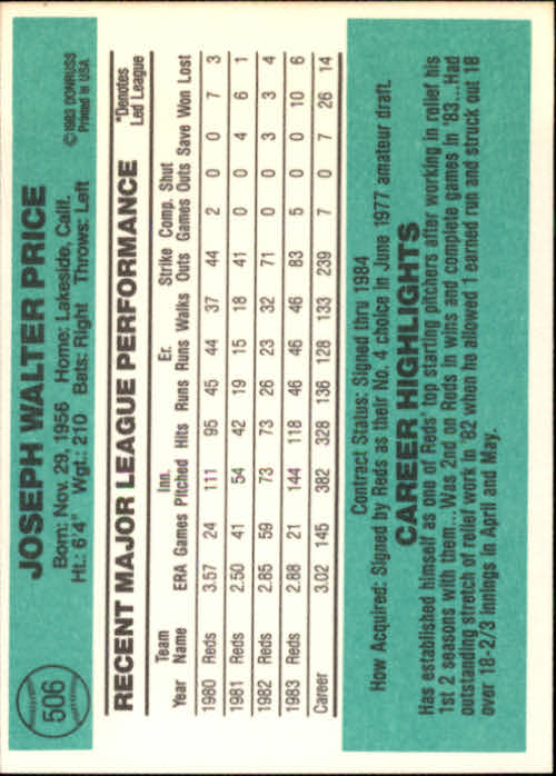 A0070- 1984 Donruss BB 473-660 APPROXIMATE GRADE -You Pick- 15+ FREE US SHIP - Picture 69 of 373
