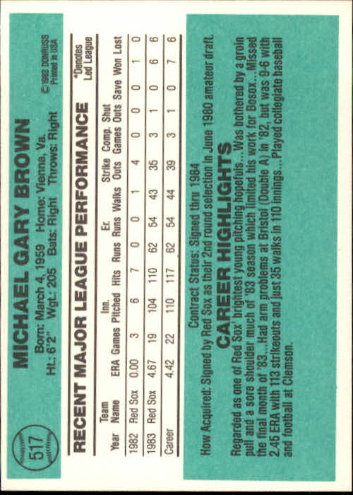 A0070- 1984 Donruss BB 473-660 APPROXIMATE GRADE -You Pick- 15+ FREE US SHIP - Picture 91 of 373