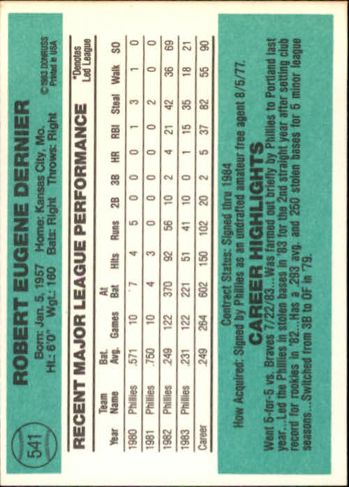 A0070- 1984 Donruss BB 473-660 APPROXIMATE GRADE -You Pick- 15+ FREE US SHIP - Picture 139 of 373