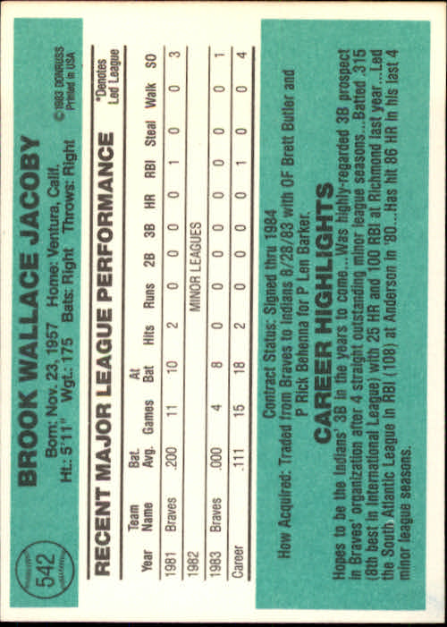 A0070- 1984 Donruss BB 473-660 APPROXIMATE GRADE -You Pick- 15+ FREE US SHIP - Picture 141 of 373