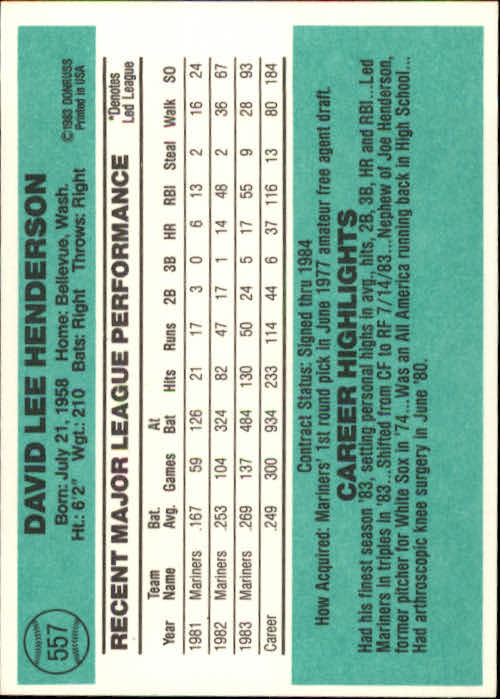A0070- 1984 Donruss BB 473-660 APPROXIMATE GRADE -You Pick- 15+ FREE US SHIP - Picture 171 of 373