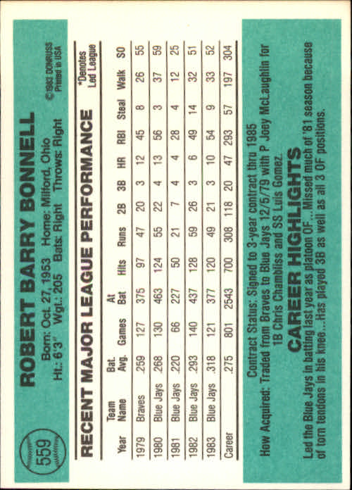 A0070- 1984 Donruss BB 473-660 APPROXIMATE GRADE -You Pick- 15+ FREE US SHIP - Picture 175 of 373