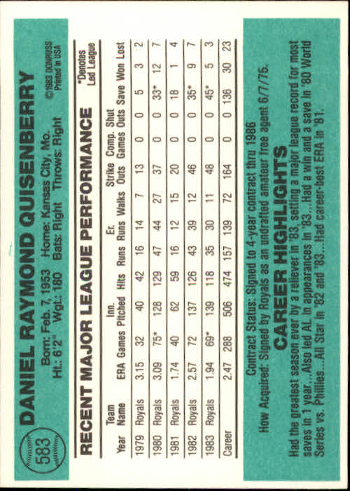 A0070- 1984 Donruss BB 473-660 APPROXIMATE GRADE -You Pick- 15+ FREE US SHIP - Picture 223 of 373