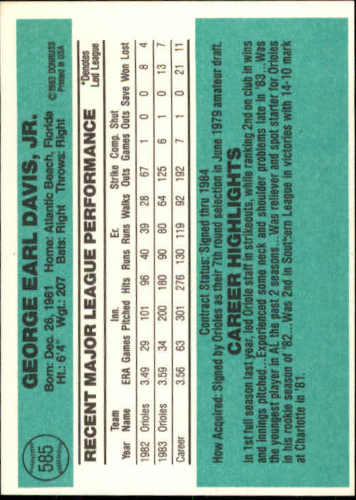 A0070- 1984 Donruss BB 473-660 APPROXIMATE GRADE -You Pick- 15+ FREE US SHIP - Picture 227 of 373