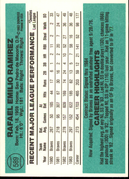 A0070- 1984 Donruss BB 473-660 APPROXIMATE GRADE -You Pick- 15+ FREE US SHIP - Picture 235 of 373