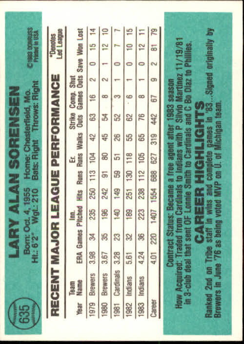 A0070- 1984 Donruss BB 473-660 APPROXIMATE GRADE -You Pick- 15+ FREE US SHIP - Picture 327 of 373