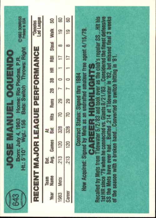 A0070- 1984 Donruss BB 473-660 APPROXIMATE GRADE -You Pick- 15+ FREE US SHIP - Picture 343 of 373