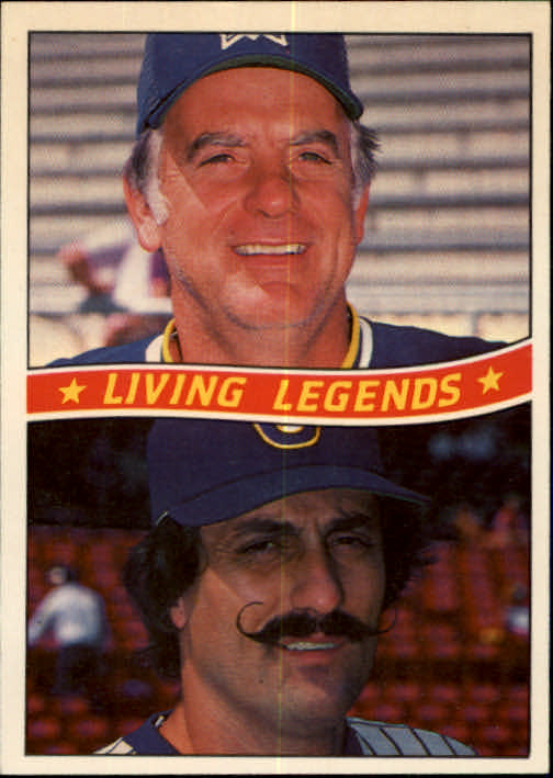 1984 Donruss #A Living Legends A/Gaylord Perry/Rollie Fingers