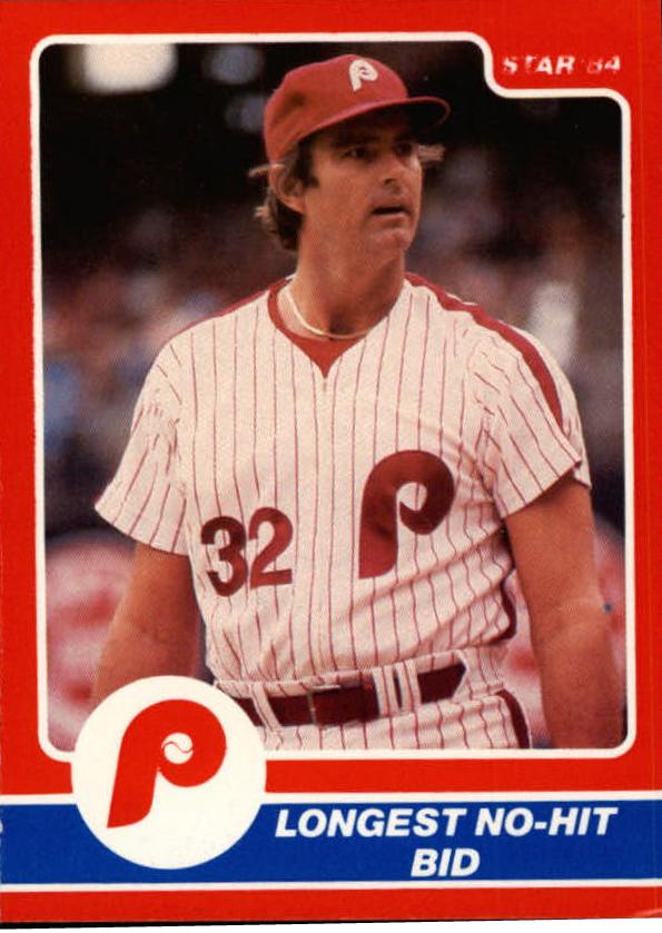 1984 Star Carlton #20 Steve Carlton Longest No-hit Bid - Nm-mt+