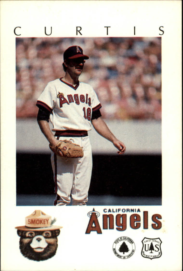1984 Angels Smokey #6 John Curtis