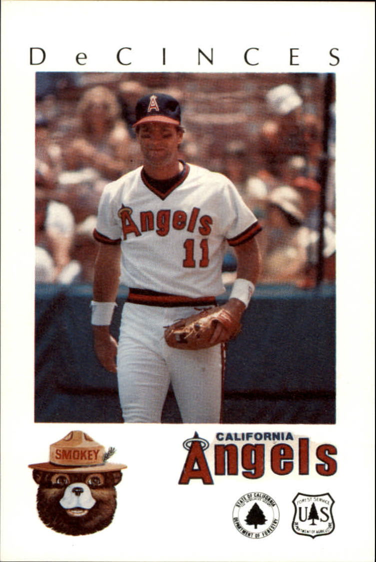 1984 Angels Smokey #7 Doug DeCinces