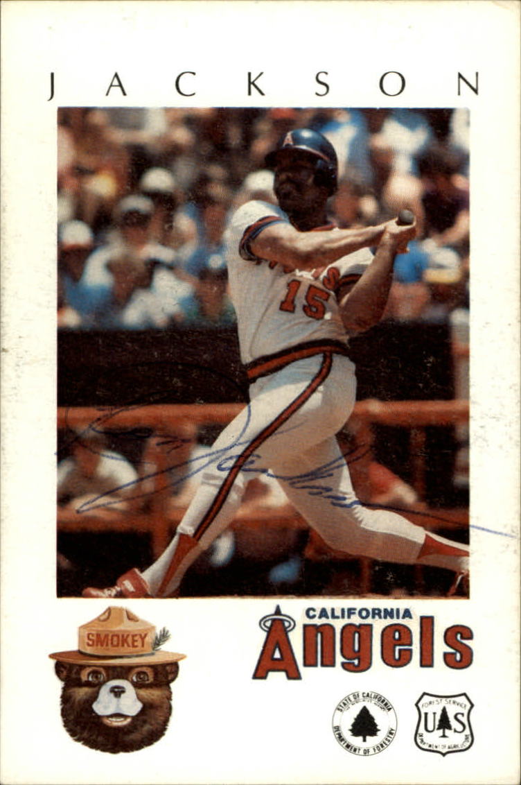 1984 Angels Smokey #12 Ron Jackson