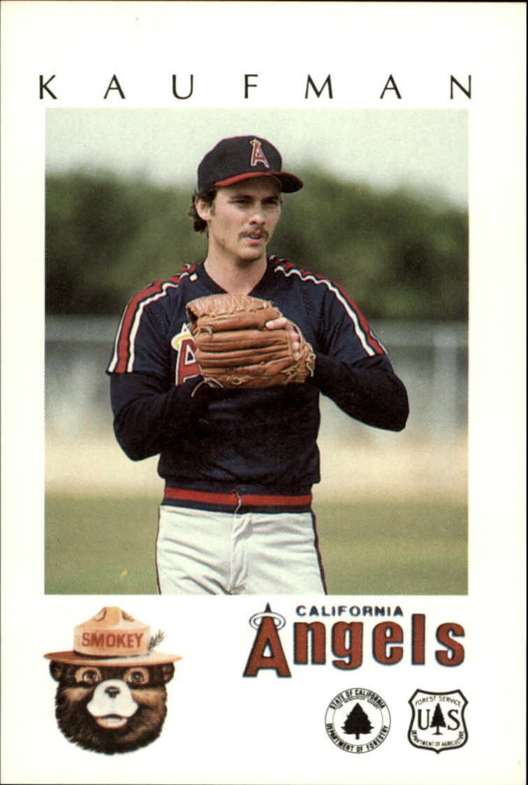 1984 Angels Smokey #14 Curt Kaufman
