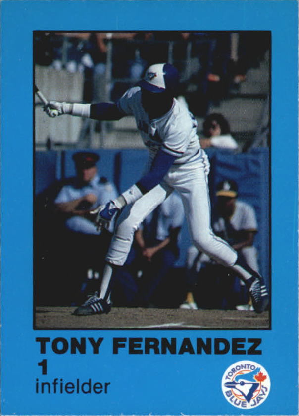 1984 Blue Jays Fire Safety #11 Tony Fernandez