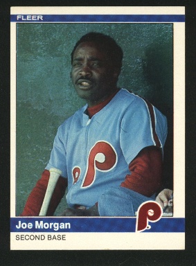 1984 Fleer #43 Joe Morgan