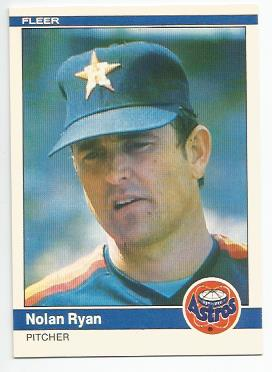 1984 Fleer #239 Nolan Ryan